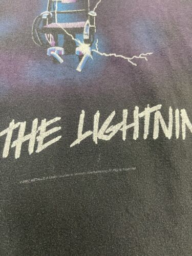 Metallica Ride The Lightning T-Shirt Size XL Band Tee 2007