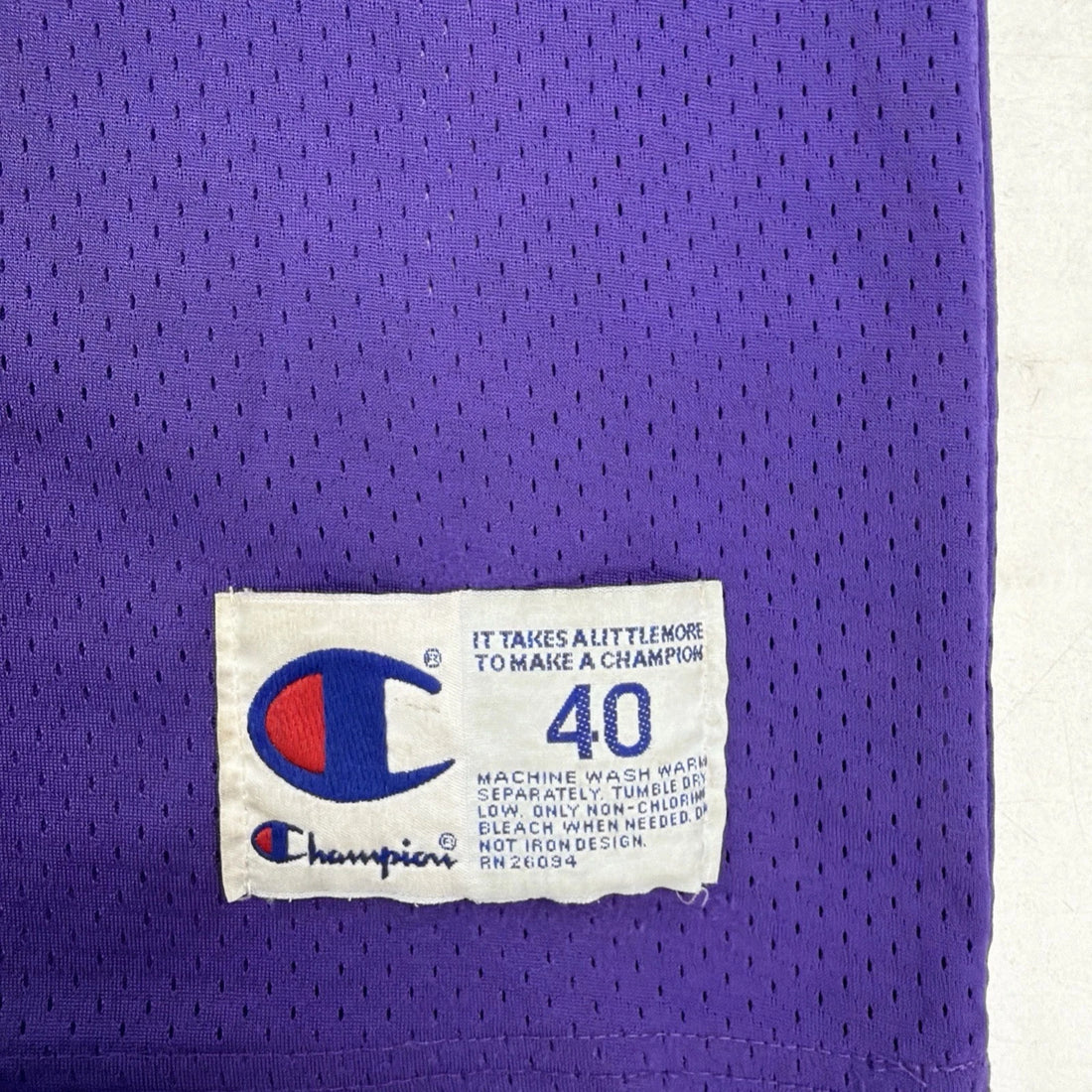Vintage Minnesota Vikings Dwayne Rudd Champion Jersey Size 40 NFL