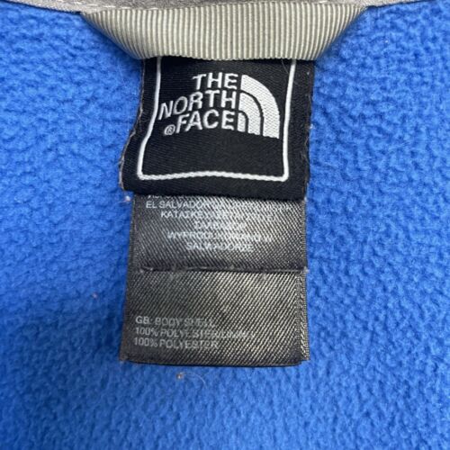 The North Face Fleece Full Zip Jacket Size Medium Blue