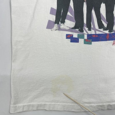 Vintage New Kids On The Block Backstage Pass T-Shirt Size XL