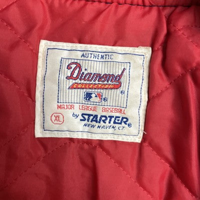 Vintage Boston Red Sox Starter Satin Jacket Size XL Diamond Collection MLB