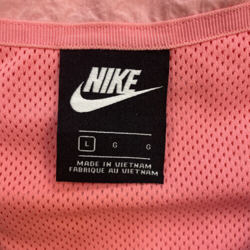 Nike Windbreaker Light Jacket Size Large Pink