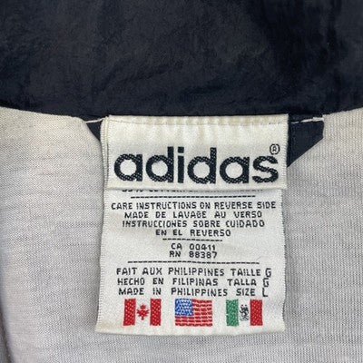Vintage Adidas Windbreaker Light Jacket Size Large