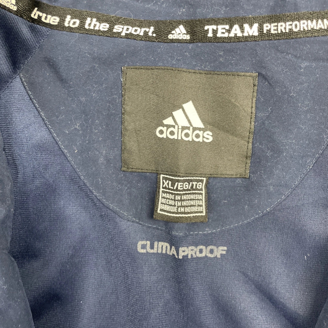 Michigan Wolverines Football Adidas Track Jacket Size XL NCAA