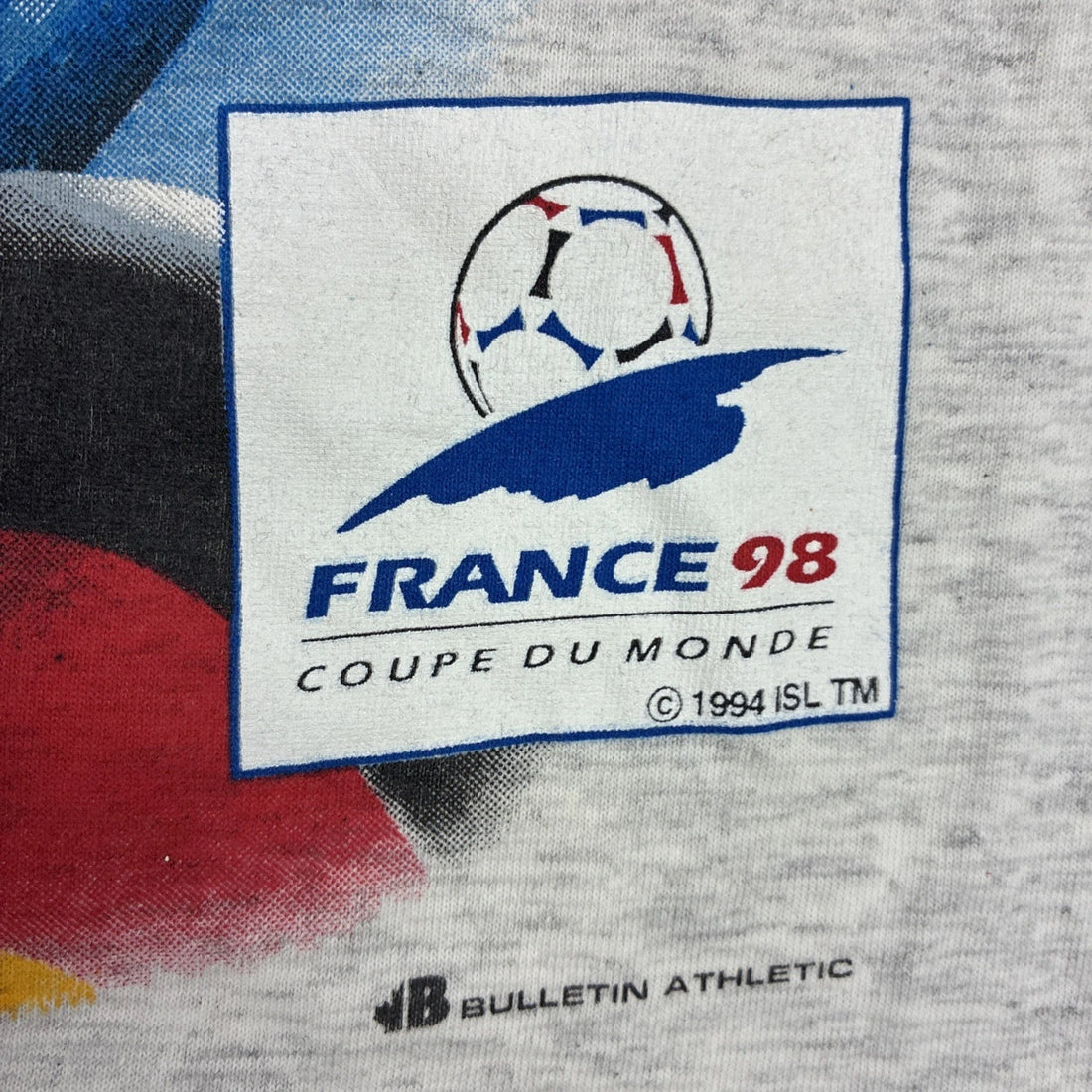 Vintage Deutschland France 1998 World Cup  T-Shirt Small FIFA