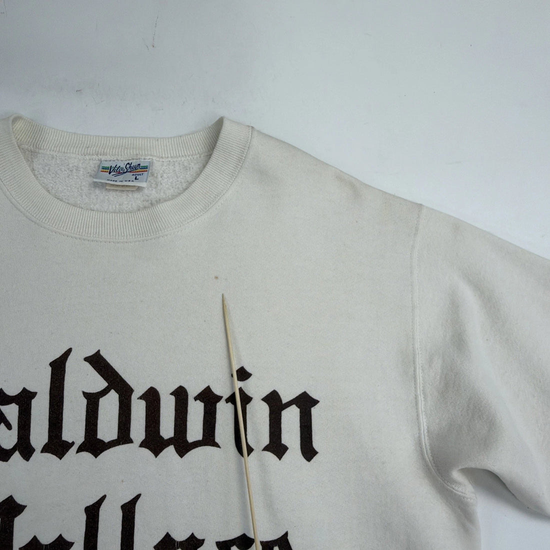 Vintage Baldwin Wallace Olde English Sweatshirt Large 90s