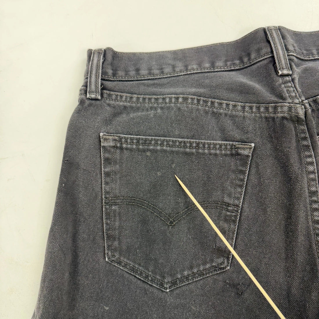 Levi Strauss & Co 501 Denim Jeans Pants Size 34 X 34 Black 00501-0660
