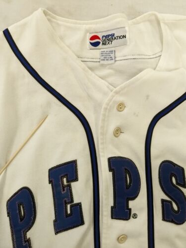 Vintage Pepsi Baseball Jersey Size XL Snack Promo