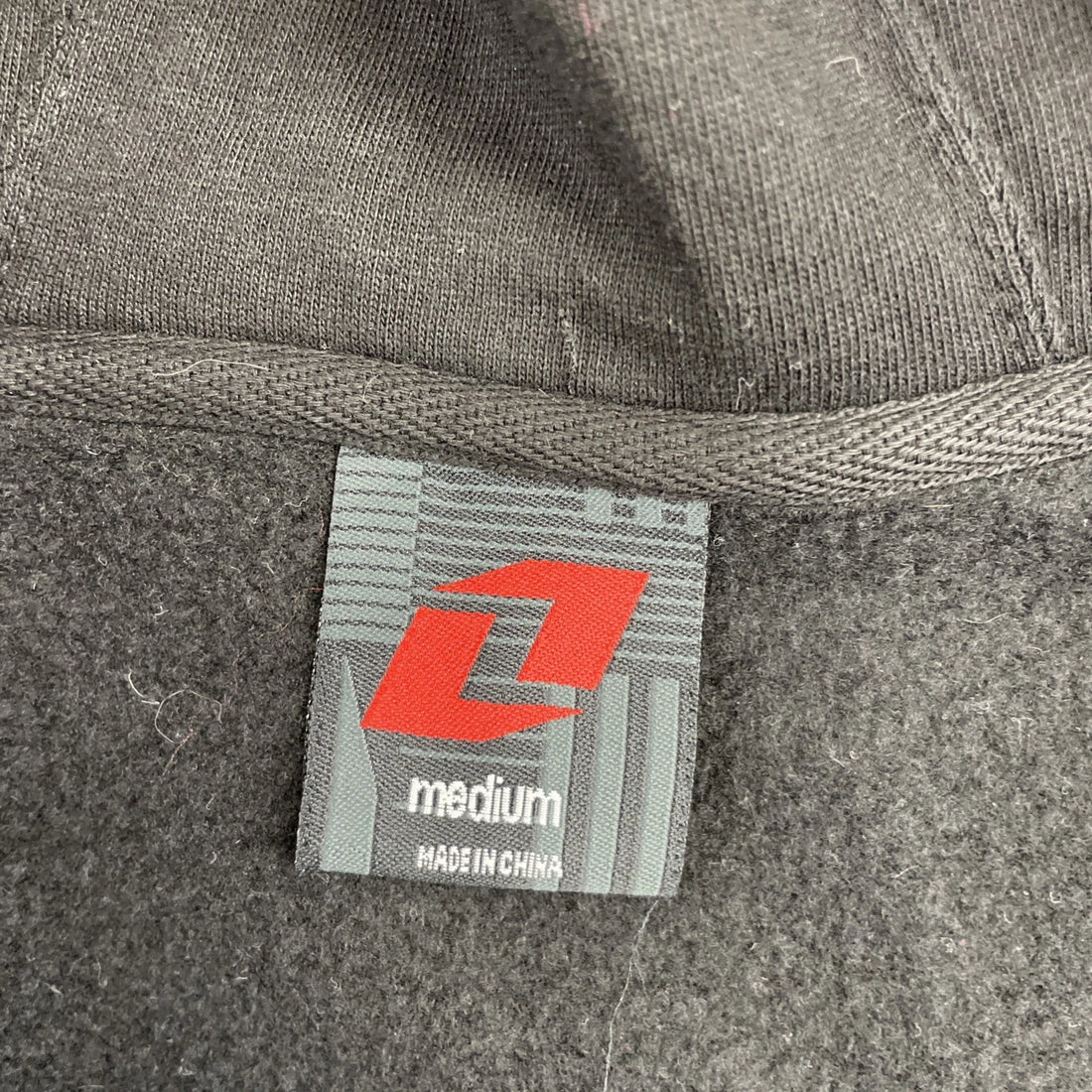 Rockstar Energy Drink Full Zip Sweatshirt Hoodie Size Medium Y2K