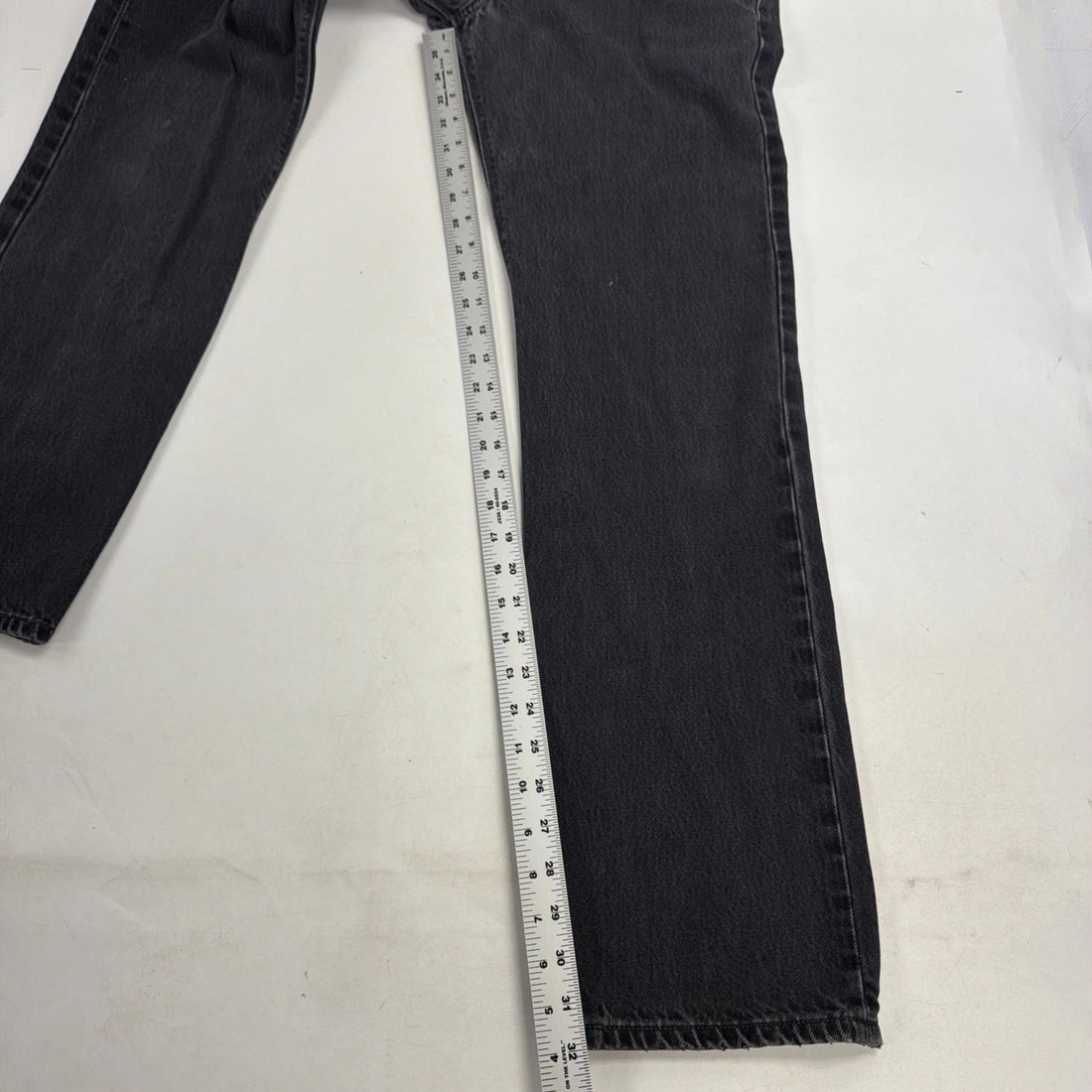 Vintage Levi Strauss & Co 501 Denim Jeans Pants 33 X 34 Black