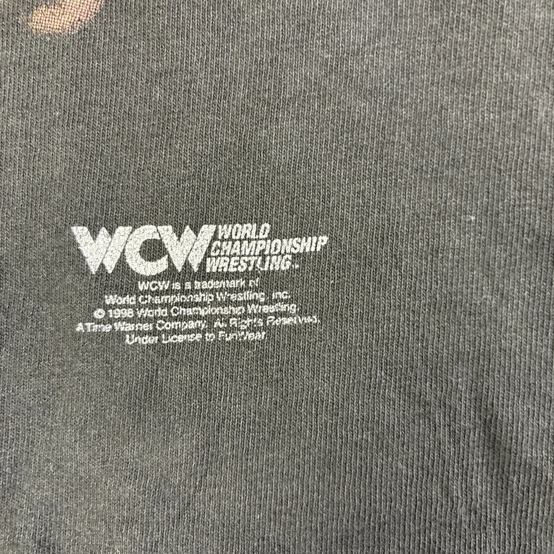 Vintage Saturn Wrestling T-Shirt Size XL 1998 90s WCW