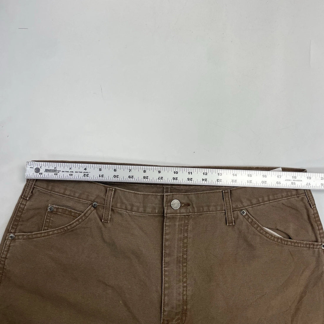 Dickies Carpenter Work Pants Size 38 X 30 Brown