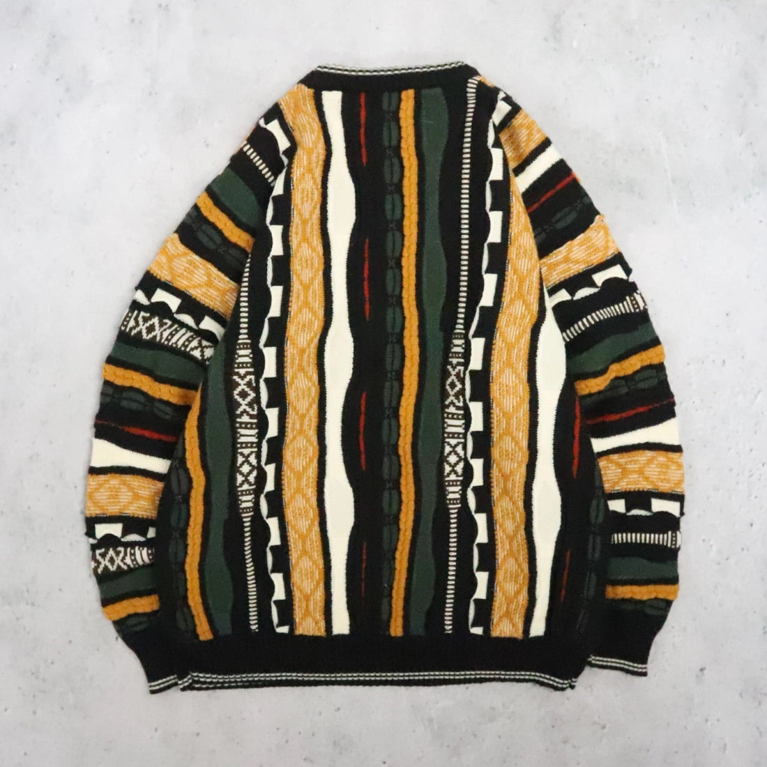 Vintage Le Tigre 3D Knit Crewneck Sweater Size Large