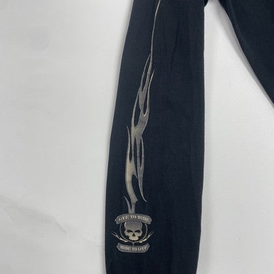 Vintage Harley Davidson Live To Ride Long Sleeve T-Shirt Size XL 2004