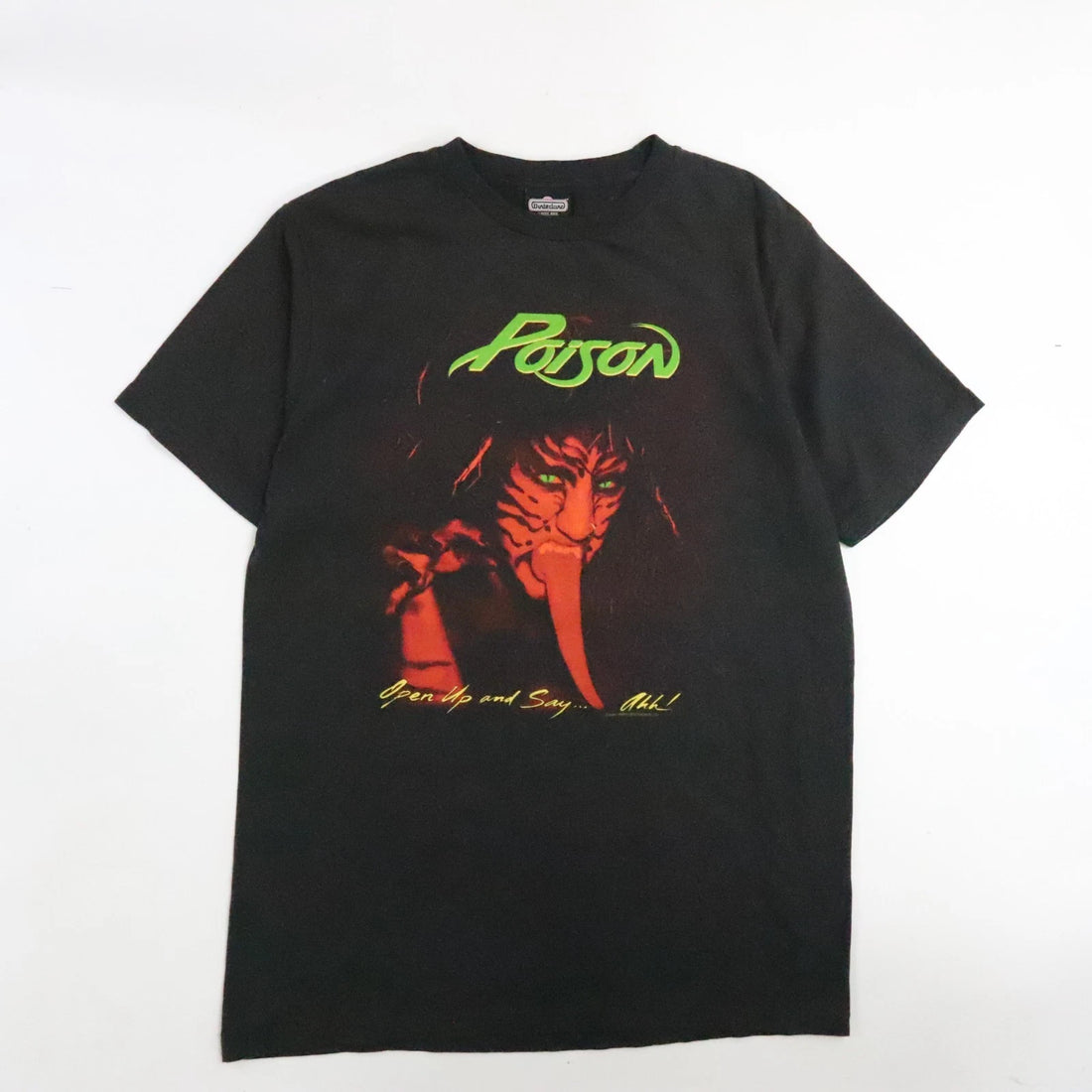 Vintage Poison Open Up And Say Ahh Winterland T-Shirt Size Large 2006