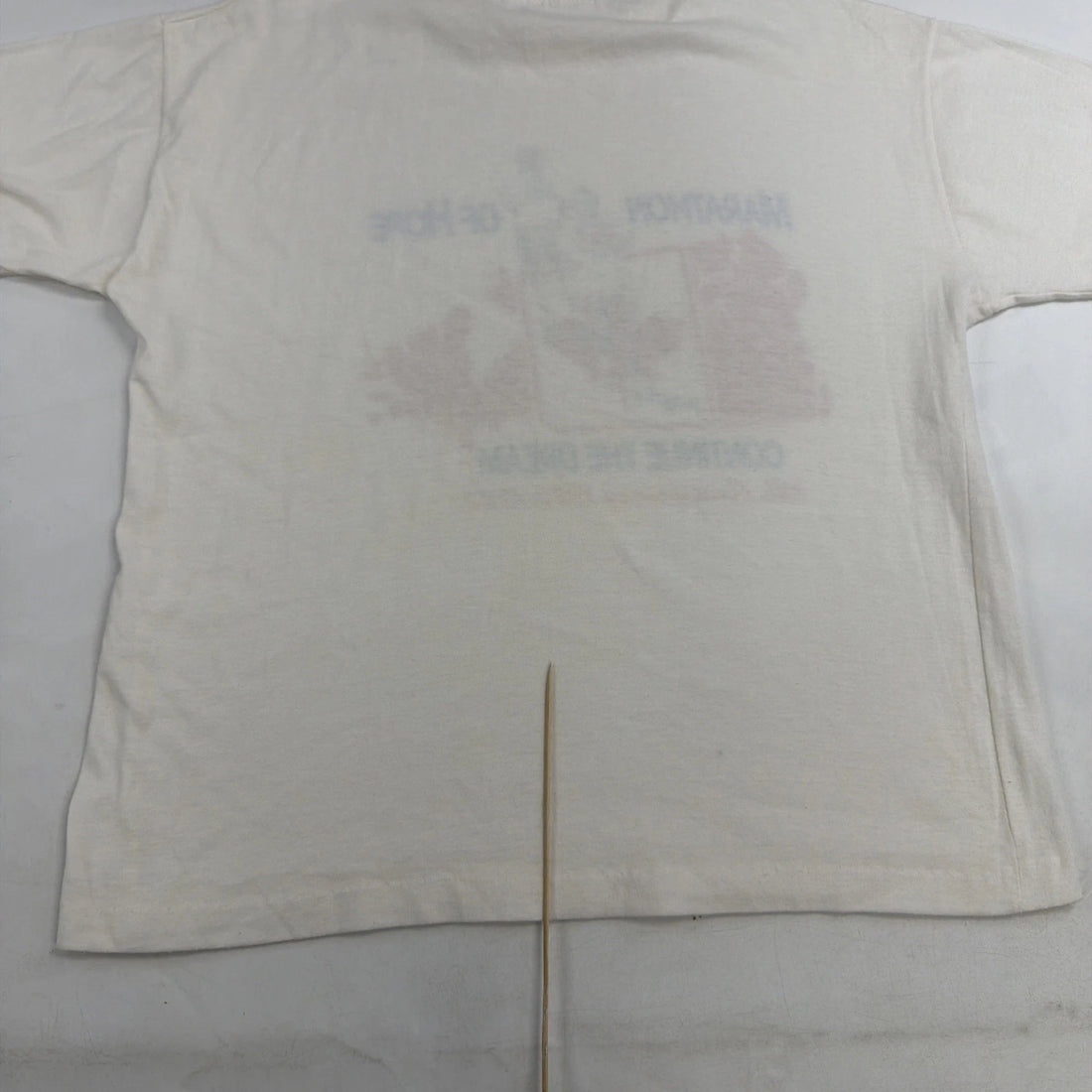 Vintage Terry Fox Marathon Of Hope 10th Anniversary T-Shirt Size Medium 90s
