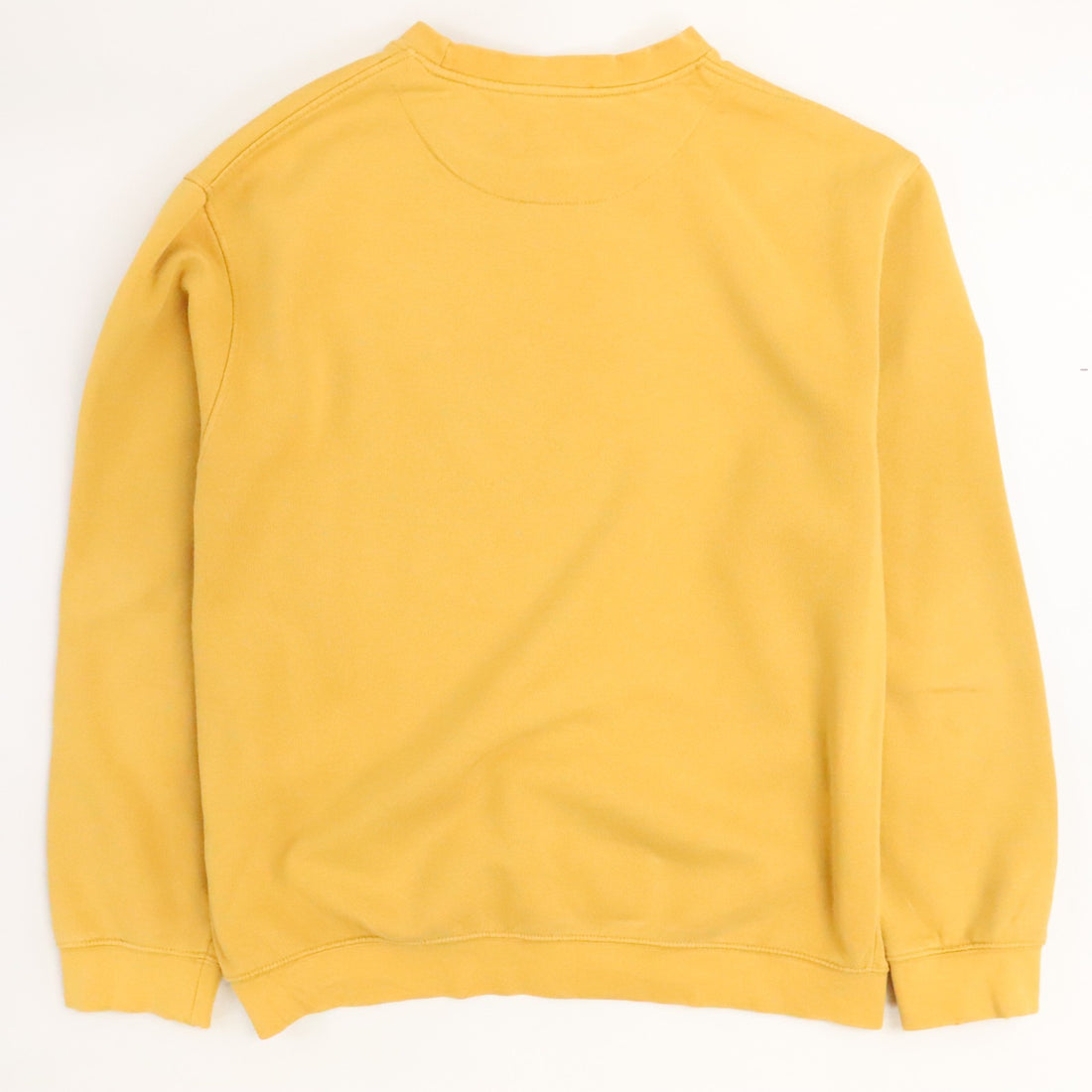 Vintage Nike Crewneck Sweatshirt Size Large Embroidered Swoosh Yellow