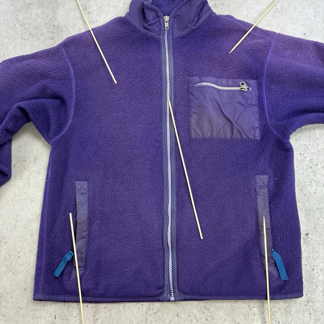 Vintage Patagonia Full Zip Fleece Jacket Womens Size 12