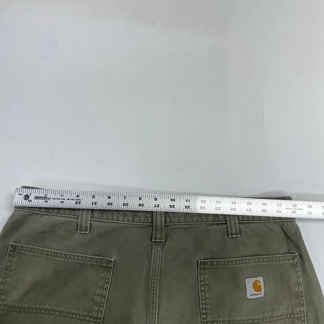 Carhartt Carpenter Work Pants Size 38 X 30 Green