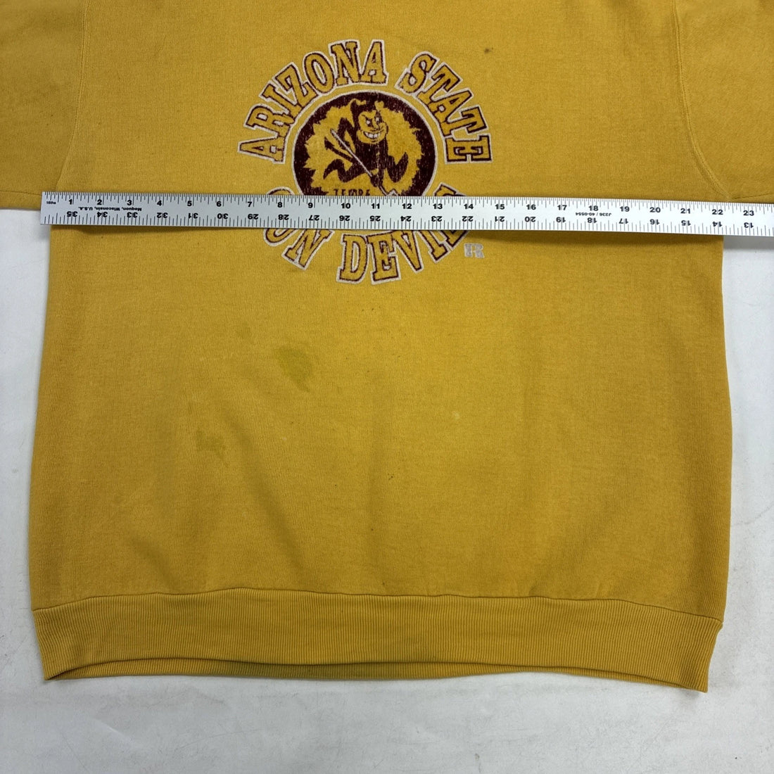 Vintage Arizona State Sun Devils Russell Athletic Sweatshirt Large 80s 90s NCAA