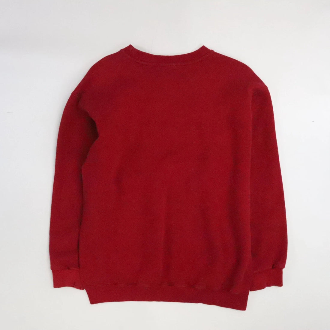 Vintage Nike Crewneck Sweatshirt Size Medium Red Embroidered Swoosh