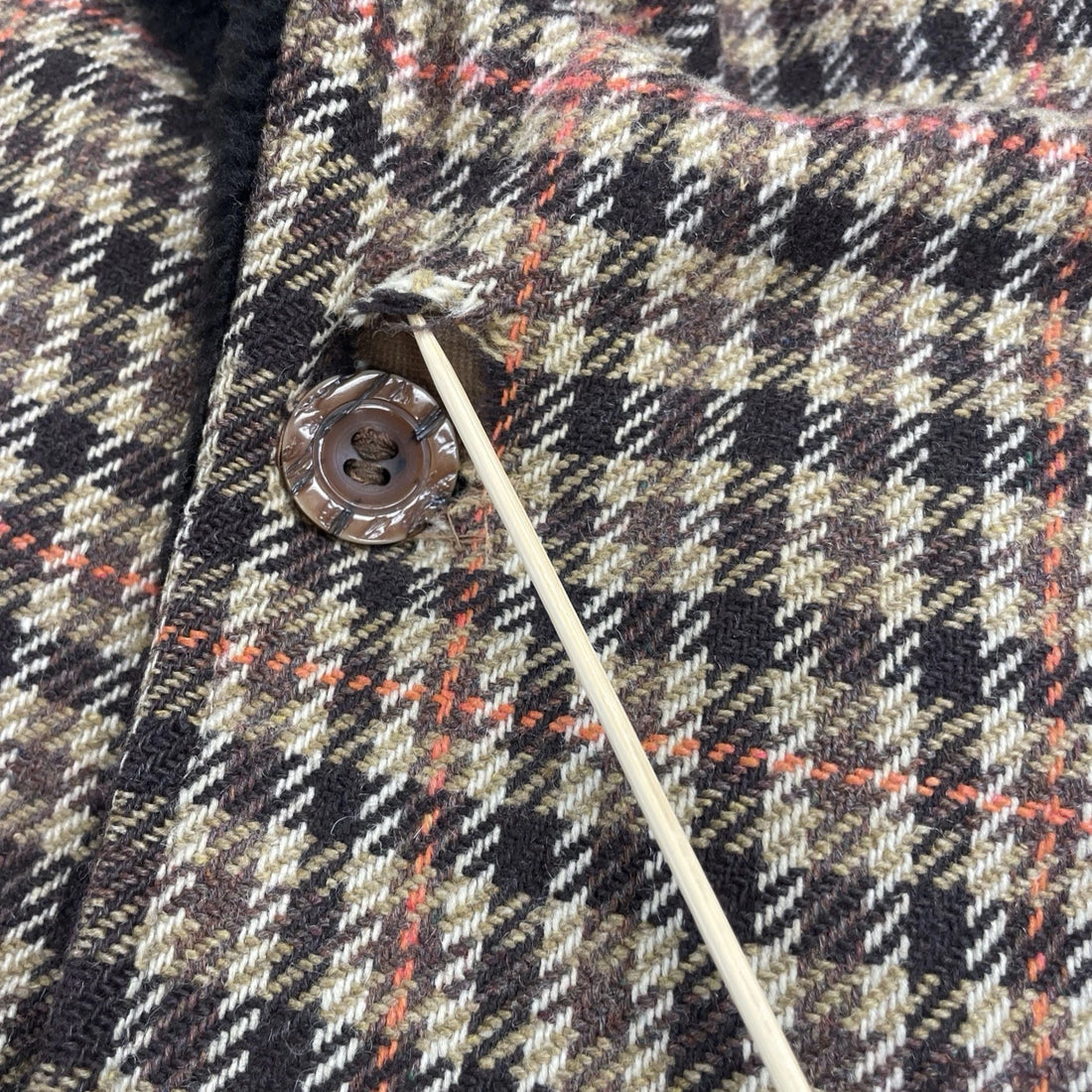 Vintage Climatic Fur Coat Jacket Womens Size 38 Brown