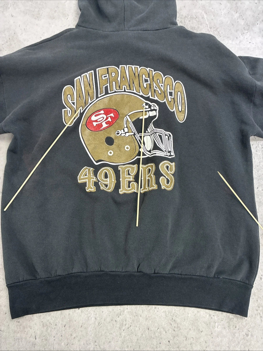 Vintage San Francisco 49ers Sweatshirt Hoodie Size XL NFL