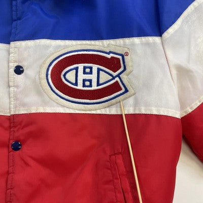 Vintage Montreal Canadiens Bomber Jacket Size Large NHL