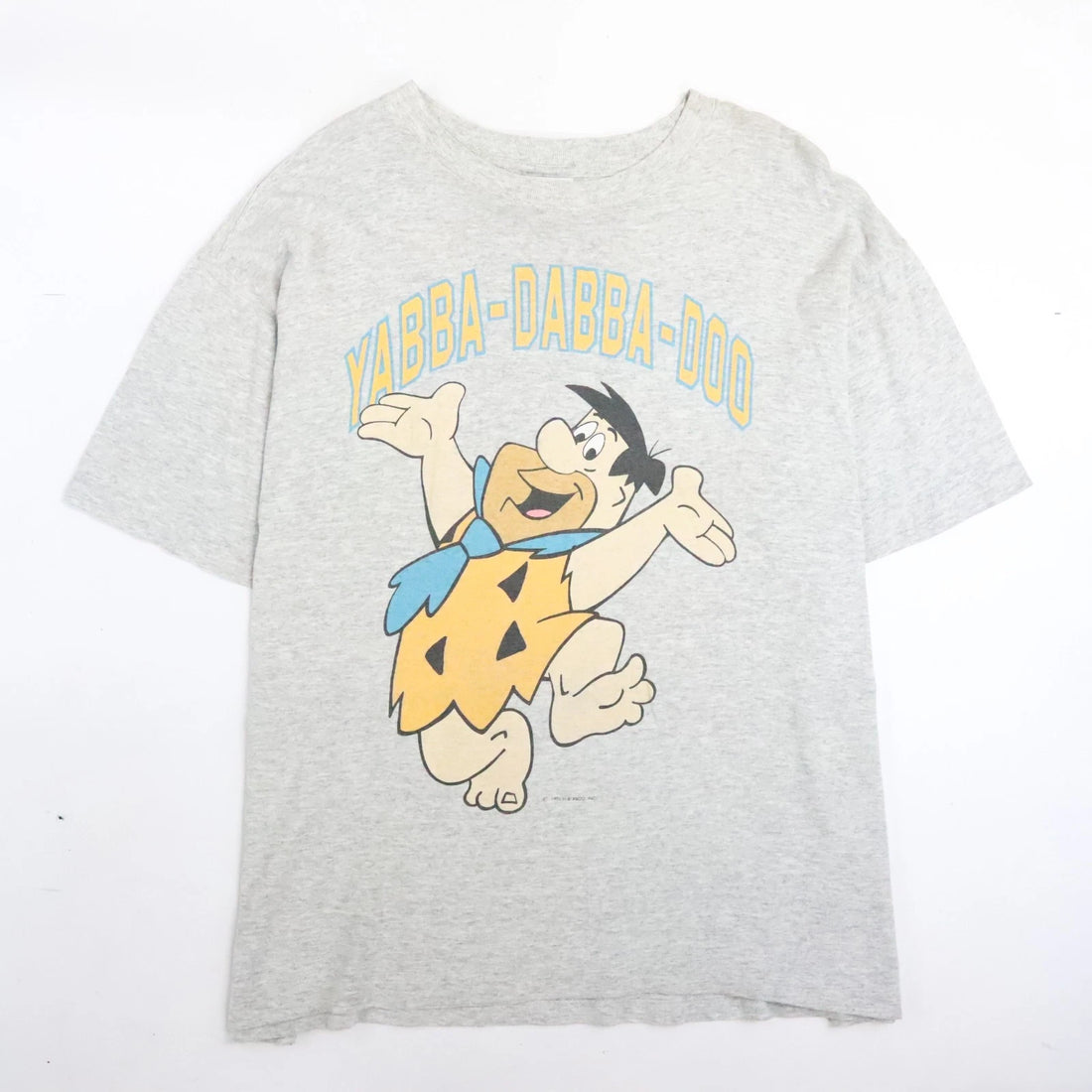 Vintage Fred Flinstone Paramount Parks T-Shirt Size XL Double Sided 1994 90s
