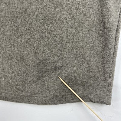 Vintage Nike 1/4 Zip Pullover Fleece Jacket Size Large Green