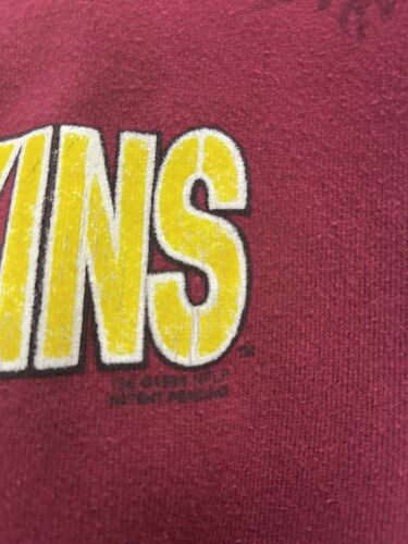 Vintage Washington Redskins Spell Out Sweatshirt Crewneck Large 1994 90s NFL