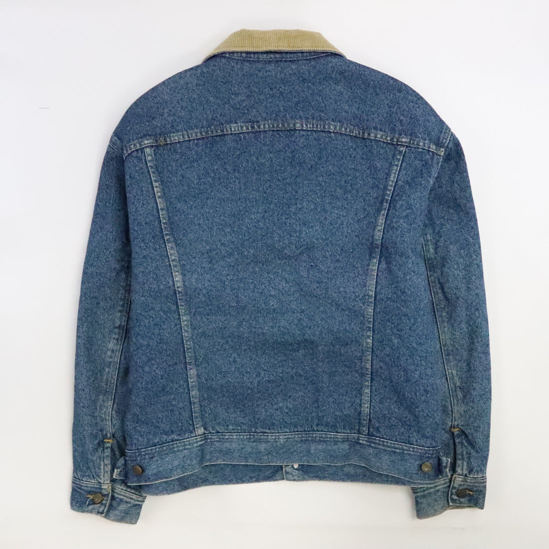 Vintage Lee Storm Rider Denim Jacket Size XL Blanket Lined