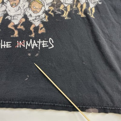 Vintage Summer Sanitarium T-Shirt Size Large Distressed Band Tee 2003