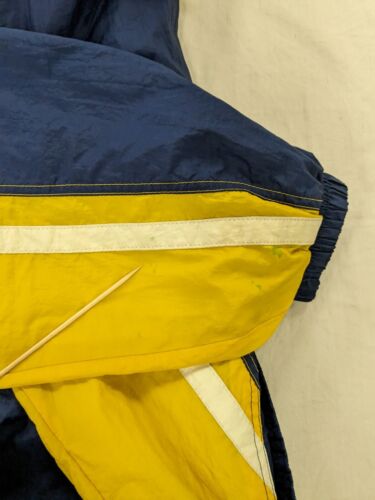 Vintage Michigan Wolverines Starter Windbreaker Light Jacket Size Large NCAA
