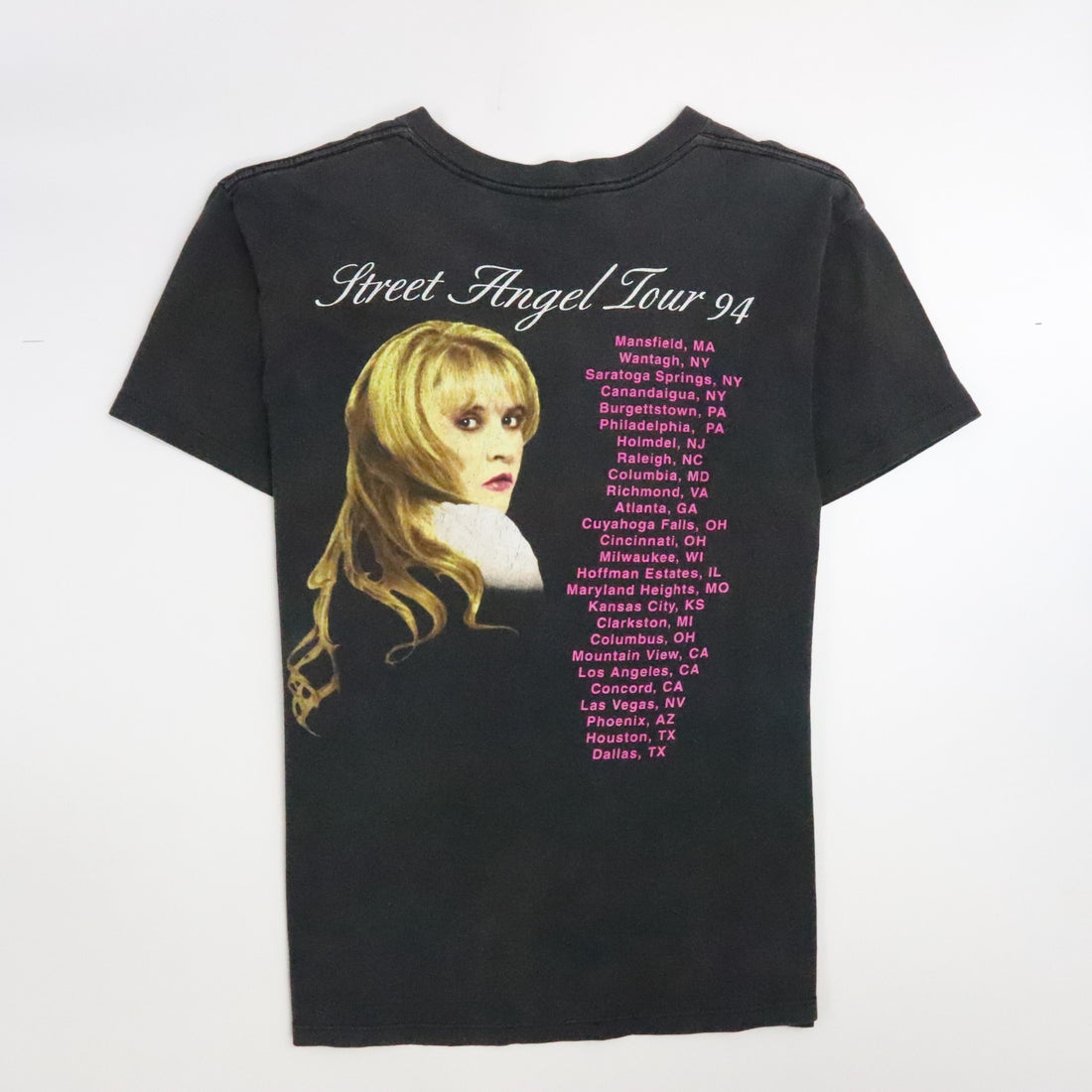 Vintage Stevie Nicks Street Angel Tour T-Shirt Size Large 90s
