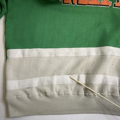 Vintage Miami Hurricanes Logo 7 Crewneck Sweatshirt Large 90s NCAA