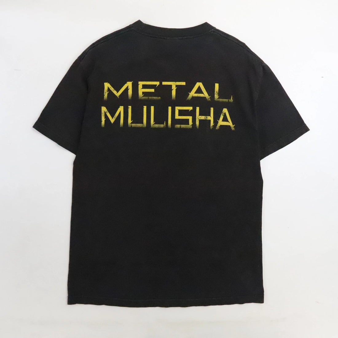 Metal Mulisha T-Shirt Size XL Yellow Skull