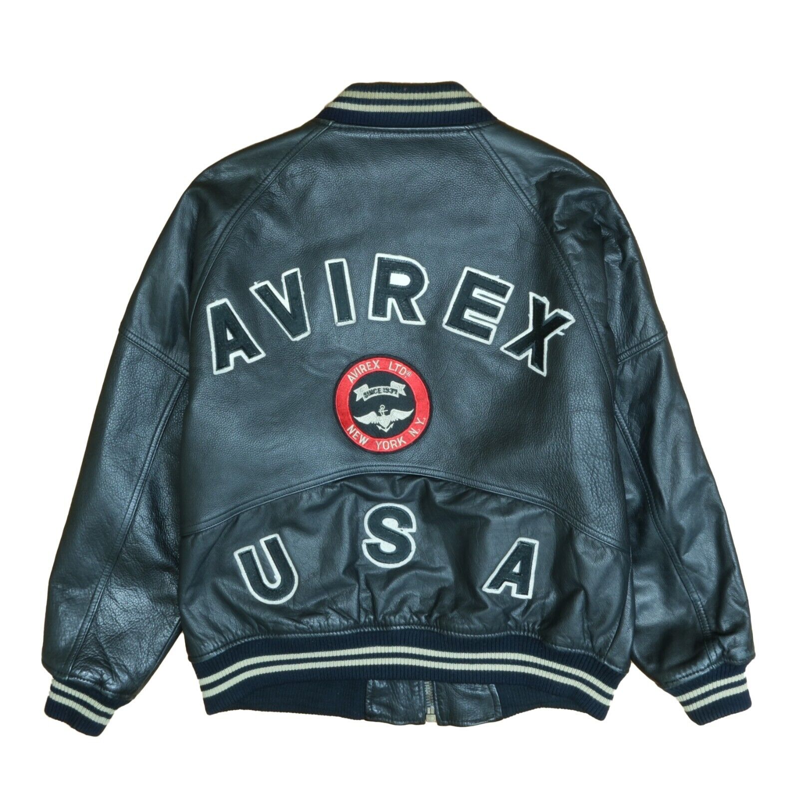 独特の素材独特の素材〔Vintage〕American Classic Leather Jacket 