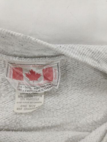 Vintage Niagara Falls World Tour De Monde Sweatshirt Crewneck One Size 90s