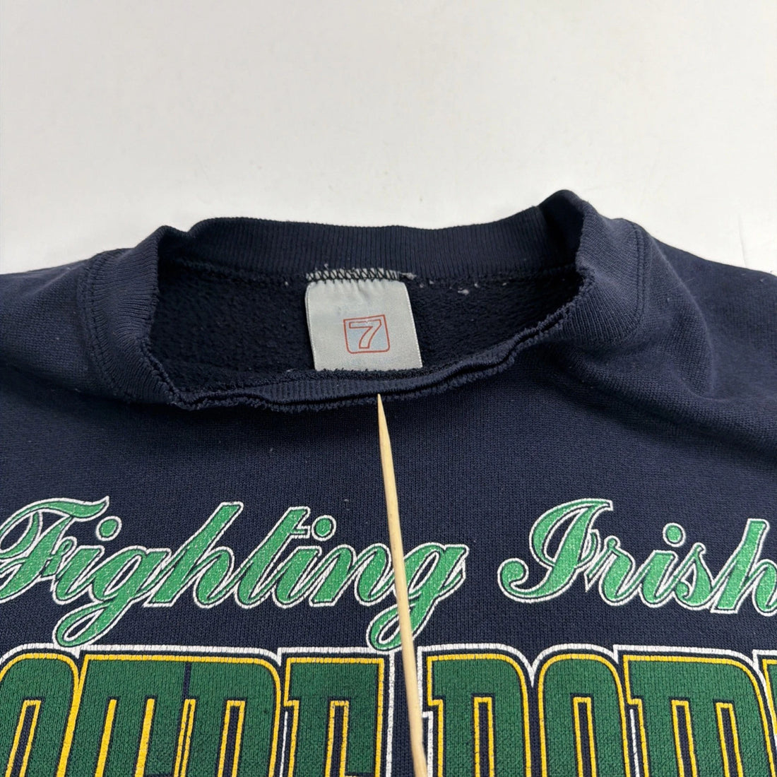 Vintage Notre Dame Fighting Irish Crewneck Sweatshirt Size XL NCAA