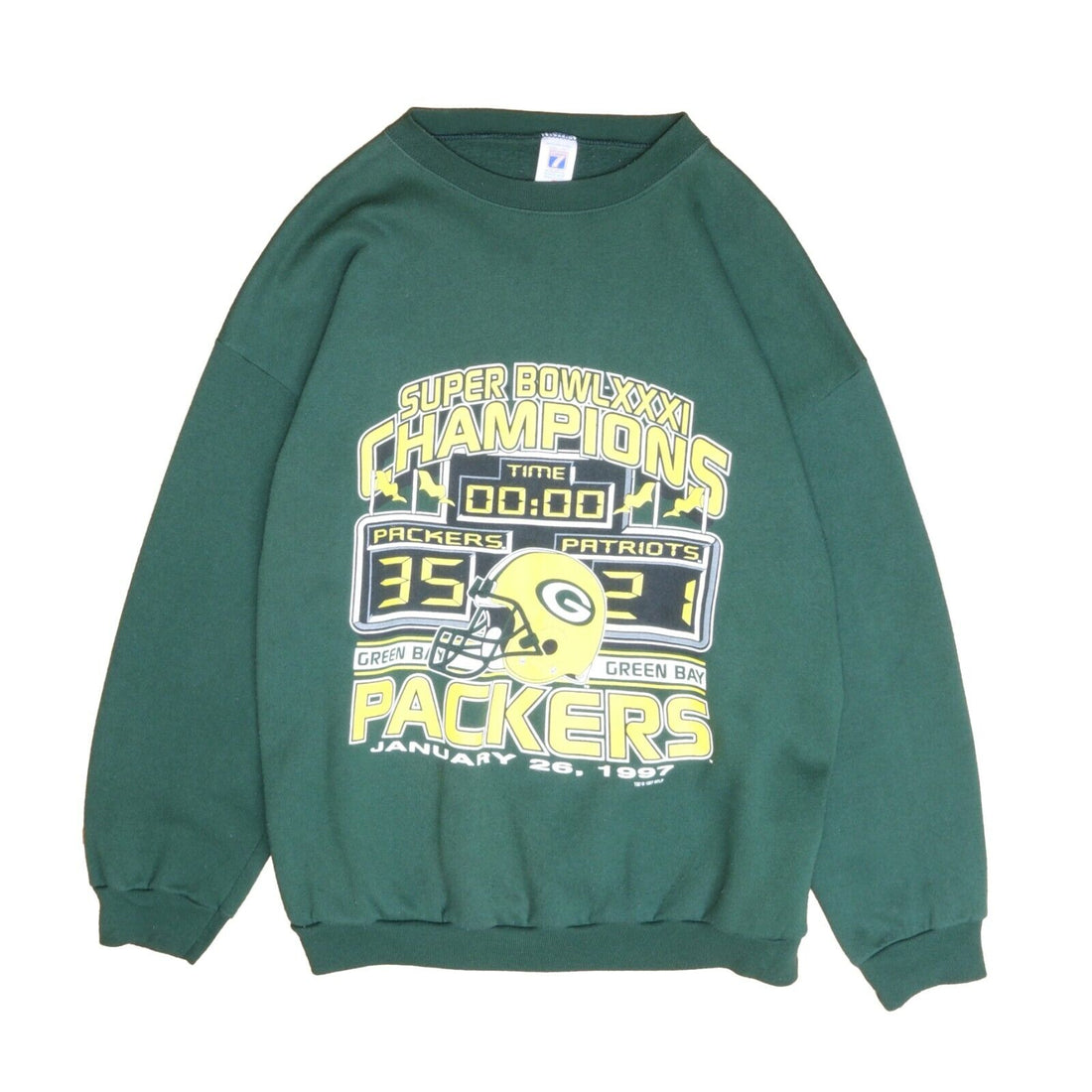 Vintage Green Bay Packers Crewneck Super Bowl Superbowl 