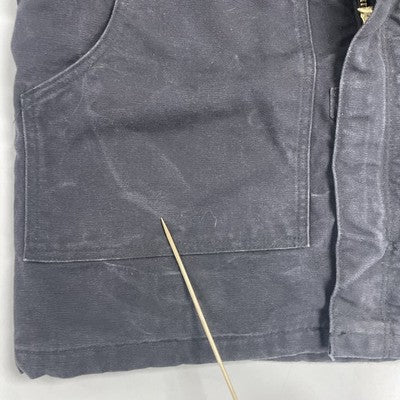 Carhartt Canvas FR Arctic Work Jacket Size Large Tall Black