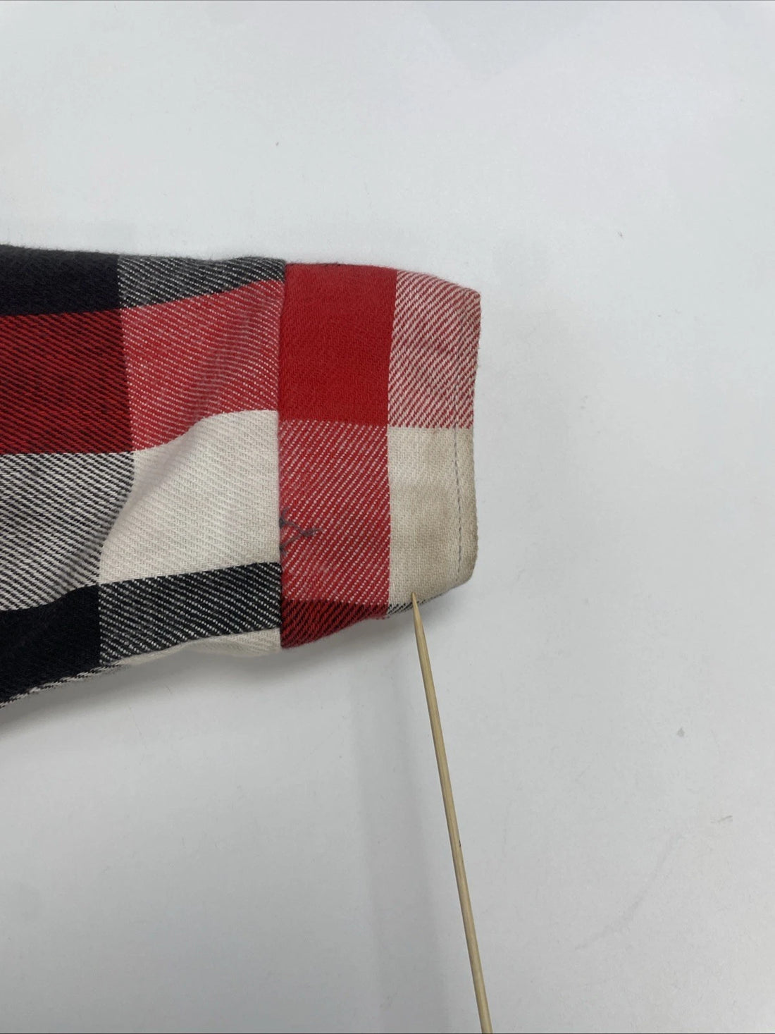 Vintage Alaskan Klondike Button Up Shirt Size XL Red Plaid Flannel