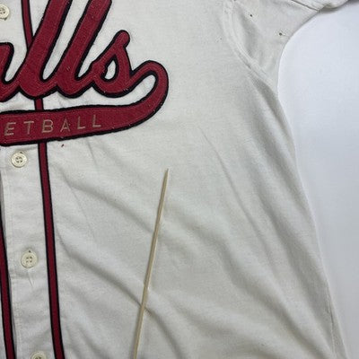 Vintage Chicago Bulls Starter Baseball Jersey Size XL 90s NBA Throwback Vault Vintage Chicago Bulls Starter Baseball Jersey Size XL 90s NBA Throwback Vault