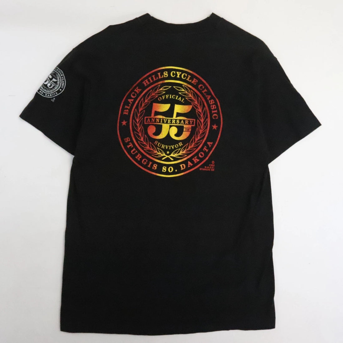 Vintage Black Hills Cycle Sturgis Classic T-Shirt Size Large 1995 90s