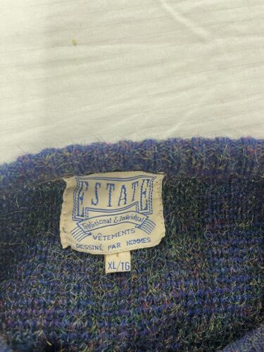 Vintage Mohair Crewneck Sweater Size XL Pullover