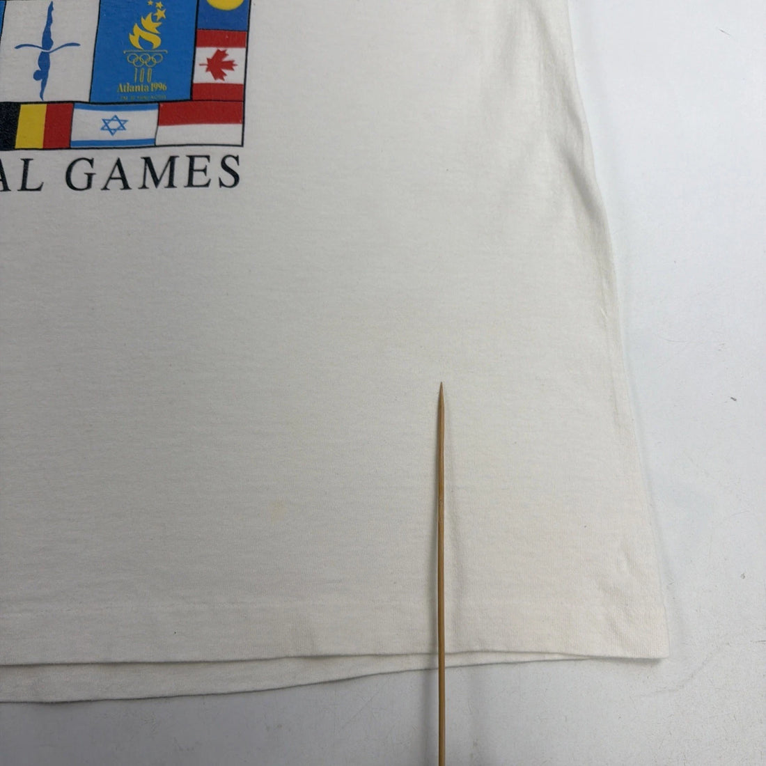 Vintage Atlanta 1996 Centennial Games T-Shirt Size 2XL Olympics