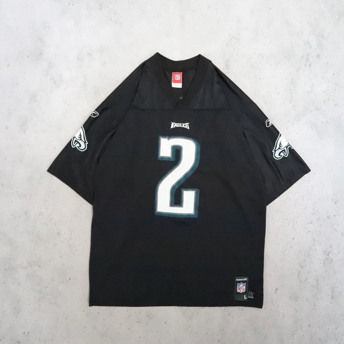 Vintage Philadelphia Eagles David Akers Reebok Jersey Size Large NFL