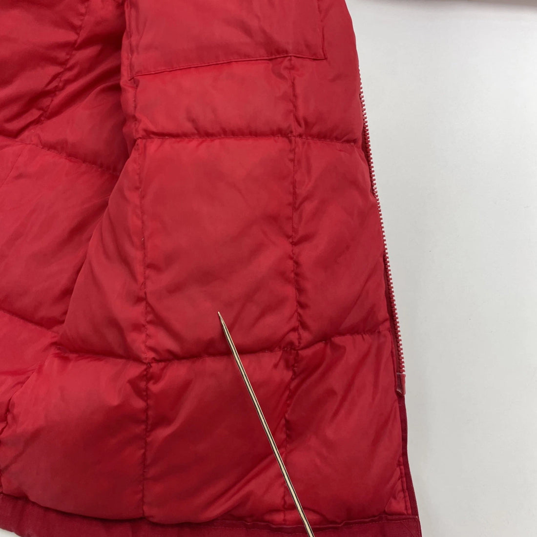 Vintage Eddie Bauer Barn Coat Chore Parka Work Jacket Large Red Insulated