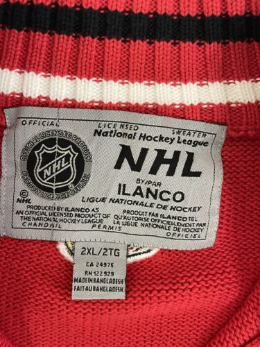 Ottawa Senators 1/4 Zip Pullover Sweater Size 2XL NHL